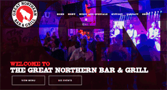 Desktop Screenshot of greatnorthernbar.com